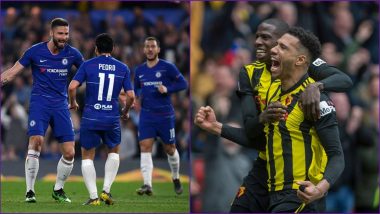 Chelsea vs Watford, EPL 2018–19 Live Streaming Online: How to Get Premier League Match Live Telecast on TV & Free Football Score Updates in Indian Time?