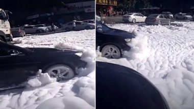 Mysterious Foam Emerges From Chinese City Sewers, Video Goes Viral