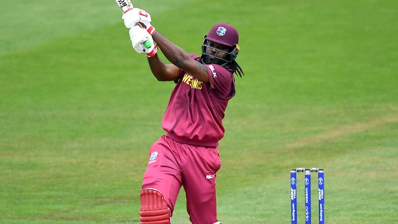 Chris Gayle Plays His Last World Cup Match! Watch 'Universe Boss' in Action During AFG vs WI, ICC Cricket World Cup 2019 Game