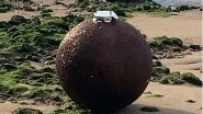 'Bomb' That Washed Up in Thames River, London Turns Out to be a Glittery Christmas Decoration