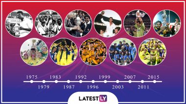 Cricket World Cup History: Winners, Host Nations, Participating Teams and Timeline of All the CWC From 1975 to 2015