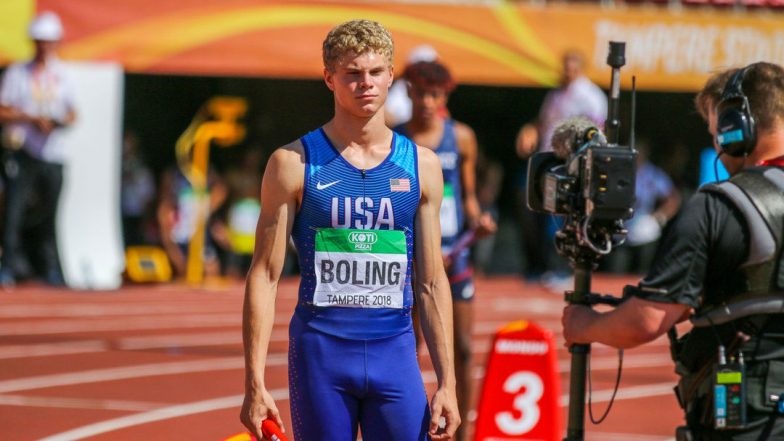 Texas Teen Nicknamed 'White Lightning' Runs 100-Meter Dash in 9.98 Seconds (Watch Video)