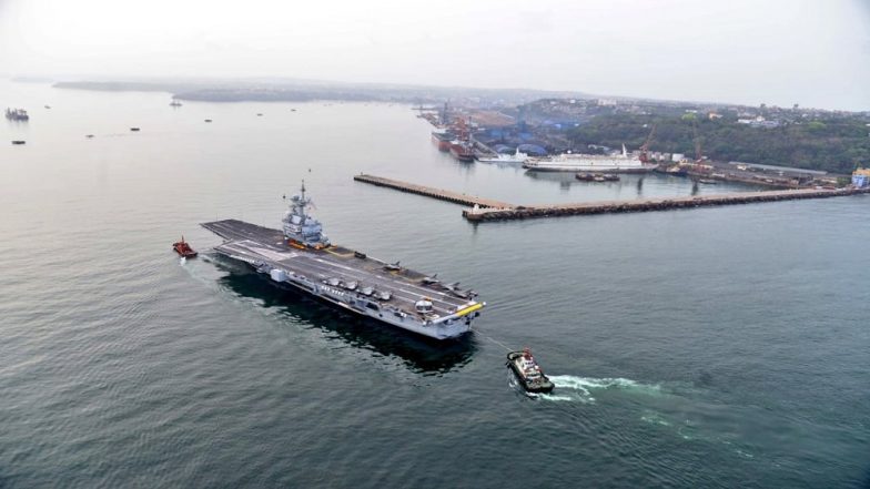 Exercise Varuna 2019: Joint Naval Exercise Between Indian & French Navies Kickstarts Off Goa Coast; INS Vikramaditya, Rafale Jets to Participate