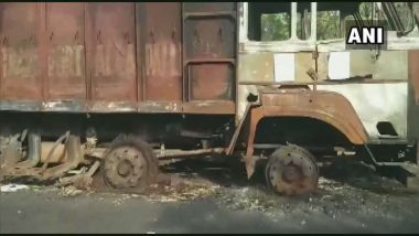 Gadchiroli Bandh: Naxal Issue Shutdown Call, Torch Truck to Protest Encounter of Two Women by Forces