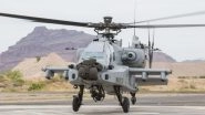 Indian Air Force Gets First Apache Guardian Helicopter at Boeing Plant in US; Watch Video