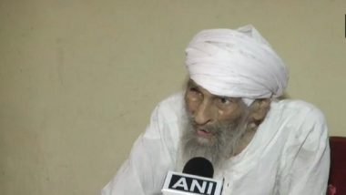 Delhi Lok Sabha Elections 2019: 111-Year-Old Bachan Singh, Oldest Voter in National Capital, to Cast his Vote in Sixth Phase Tomorrow