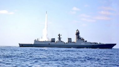 Indian Navy Conducts Successful Trials of Medium Range Surface to Air Missile on Western Seaboard
