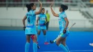 Indian Women's Hockey Team Beat Republic Of Korea 2-1 in Tour Opener