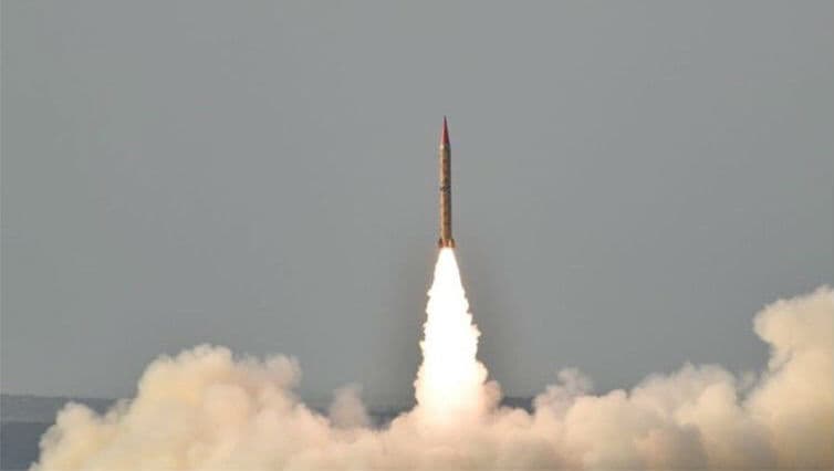 Pakistan Successfully Test-fires Ballistic Missile Shaheen-II Capable of Hitting Major Indian Cities Pakistan Successfully Test-fires Ballistic Missile Shaheen-II Capable of Hitting Major Indian Cities