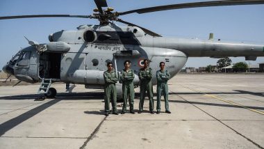 History Created! IAF's All-Woman Crew Flies Mi-17 V5 Chopper