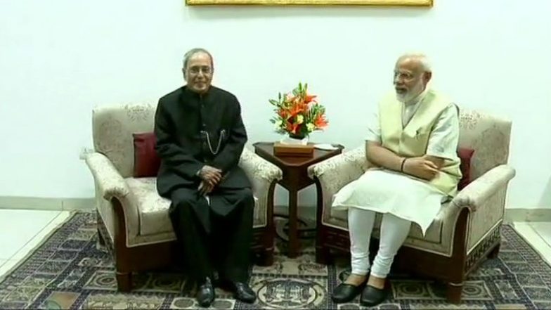 PM Narendra Modi Meets Ex-President Pranab Mukherjee, Says 'Always Enriching'