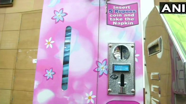 Sanitary Napkin Vending Machine Installed at Government Hospital in Chennai