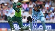 Quinton de Kock Survives Despite Ball Hitting the Stumps During ENG vs SA ICC Cricket World Cup 2019, Watch Video