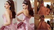 Deepika Padukone Almost Tripped on Her Zac Posen Long Pink Strapless Gown at Met Gala 2019! Watch Video of Her Getting Ready