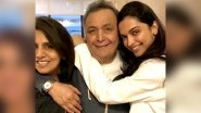 Deepika Padukone Meets Rishi Kapoor-Neetu Kapoor in New York and See How the Family Decides to Make This Meet-Up Memorable (View Pics)