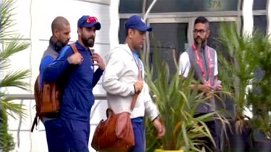 MS Dhoni, Virat Kohli & Ravindra Jadeja Spotted In Cardiff Ahead of 2nd ICC World Cup Warm-up Match