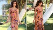 Disha Patani Looks Mesmerising in This Gorgeous Floral Dress, But it is Her 'Slow Motion' Moment That Will Set You Hearts Racing (Watch Video)