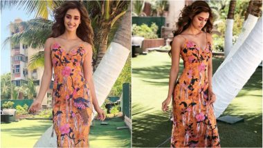 Disha Patani Looks Mesmerising in This Gorgeous Floral Dress, But it is Her 'Slow Motion' Moment That Will Set You Hearts Racing (Watch Video)