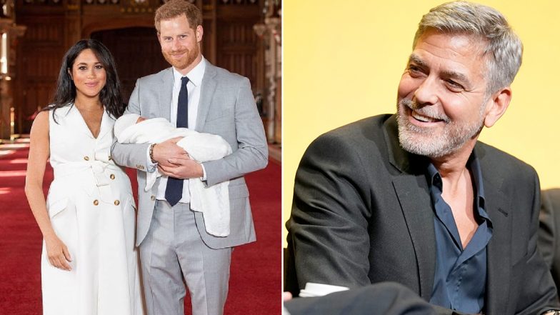 CONFIRMED! George Clooney is NOT Prince Harry-Meghan Markle’s Baby Archie Harrison Mountbatten-Windsor’s Godfather