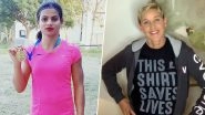 Dutee Chand Finds Strong Support in Ellen DeGeneres After Athlete Reveals She&rsquo;s in a Same-Sex Relationship (View Pic)
