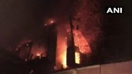 Massive Fire Breaks Out in Shimla's British-era Grand Hotel