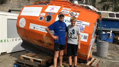 Jean-Jacques Savin Who Sailed from Canary Island 5 Months Ago Reaches Caribbean Island in His 'Giant Barrel' (See Pics)