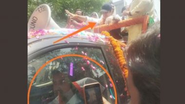 Gautam Gambhir, BJP Candidate Against Atishi, Using His ‘Duplicate’ For Campaigning to Avoid Heat, Says AAP, Tweets Picture