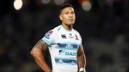 Australian Rugby Star Israel Folau Sacked for Homophobic Post