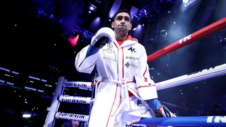 ‘Vijender Singh Is Scared of Me’, Says British Boxer Amir Khan Ahead of Super Boxing League