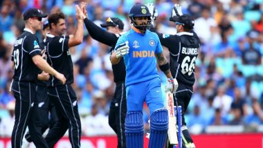 IND vs NZ, ICC Cricket World Cup 2019 Warm-Up Match: Indian Top-Order Cuts Sorry Figure in Practice Match Against New Zealand
