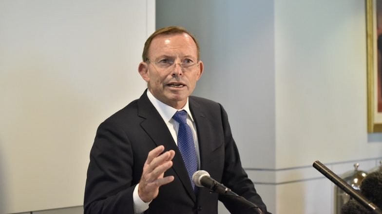 Ex-Australian PM Tony Abbott Bets USD 100 on No Climate Change in 10 Years