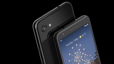Google Pixel 3a, Pixel 3a XL Affordable Premium Smartphones Launched in India at Rs 39,999 & Rs 44,999; Online Sale Via Flipkart on May 15