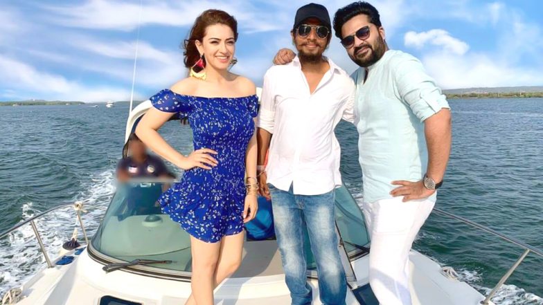 This Video of Hansika Motwani’s Ex-Boyfriend Silambarasan From the Sets of Maha Leaks Online