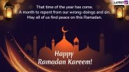 Ramzan Mubarak 2019 Greetings in Advance: WhatsApp Messages, SMS, Quotes to Wish Ramadan Kareem