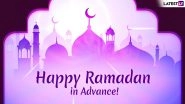 Ramzan Mubarak 2019 Wishes in Advance: WhatsApp Stickers, GIF Image Messages, SMS and Greetings to Wish Ramadan Kareem