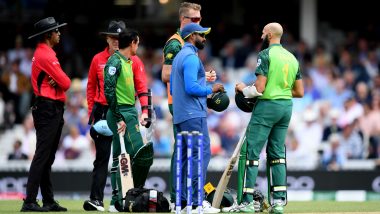 Hashim Amla Retired Hurt After Nasty Head Blow From Jofra Archer in ENG vs SA ICC Cricket World Cup 2019 Match (Watch Video)