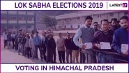 Himachal Pradesh Lok Sabha Elections 2019: Phase 7 Voting Ends for Kangra, Hamirpur And Two Other Parliamentary Constituencies; 71.73% Voter Turnout Recorded