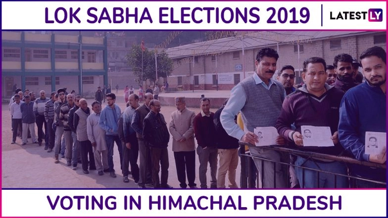 Himachal Pradesh Lok Sabha Elections 2019: Phase 7 Voting Ends for Kangra, Hamirpur And Two Other Parliamentary Constituencies; 71.73% Voter Turnout Recorded