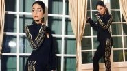 Hina Khan&rsquo;s Monochrome Pantsuit Is the Next Thing You&rsquo;ll Look for on Shopping Sites &ndash; View Pic