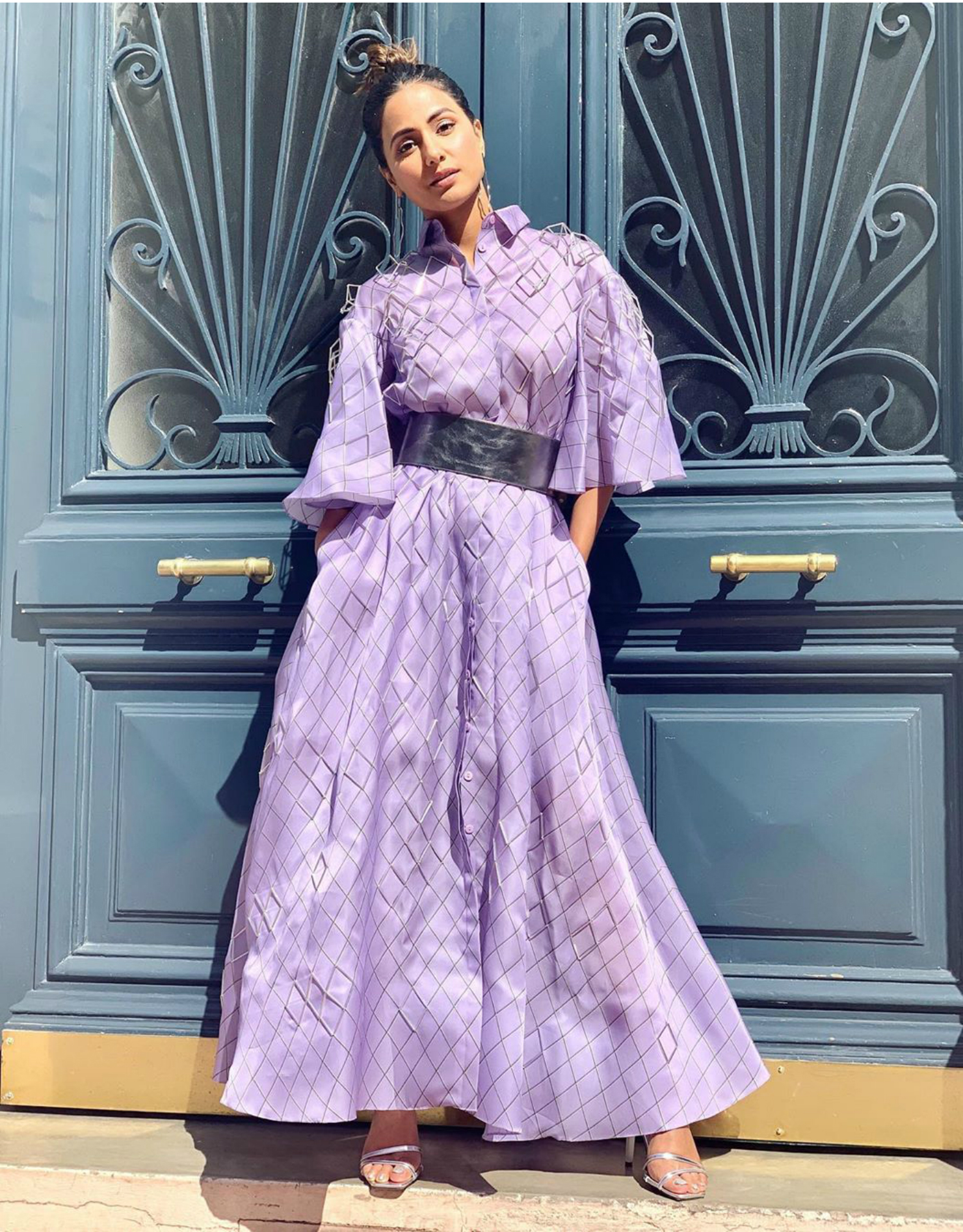 Xxx Hina Khan - Hina Khan in Rami Al Ali Official midi dress | Hina Khan Stuns at Cannes  2019: Indian TV Star's Debut at Festival de Cannes Makes Heads Turn |  Latest Photos, Images &