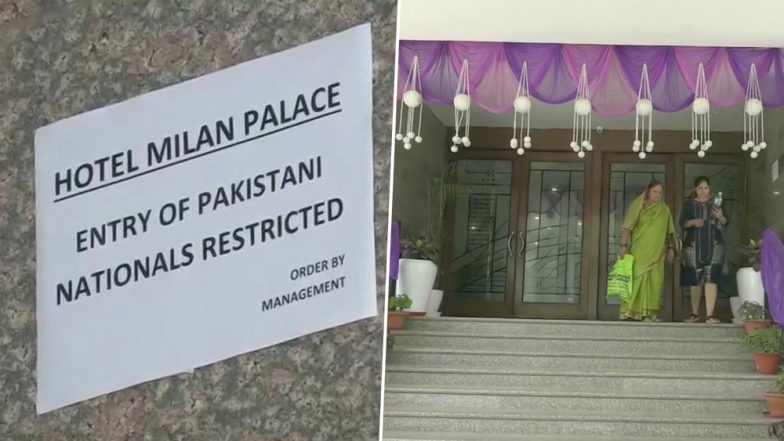 Uttar Pradesh: Hotel Milan Palace in Prayagraj Restricts Entry of Pakistani Nationals to Protest Against Pulwama Terror Attack