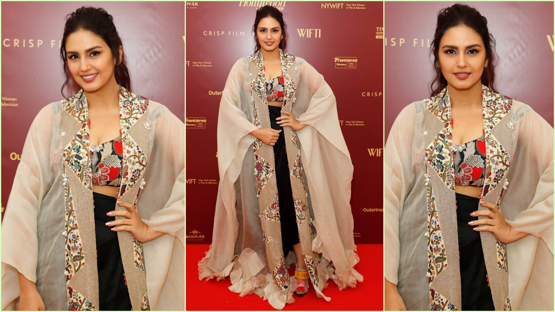 Huma Qureshi in an Anamika Khanna Creation. Huma Qureshi in an Anamika Khanna Creation.
