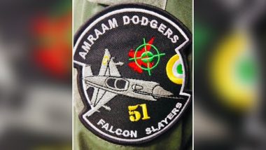 Wing Commander Abhinandan Varthaman's Squadron Gets New Patch ‘Falcon Slayers’ For Shooting Down Pakistan's F-16 Fighter Jet