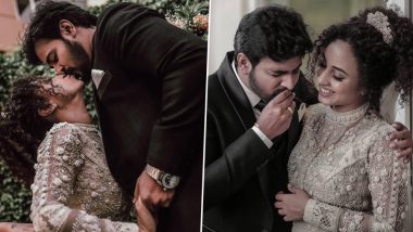 Bigg Boss Malayalam Couple Pearle Maaney and Srinish Aravind Are Now Married, Seal Their Vows With a Kiss (View Pics)
