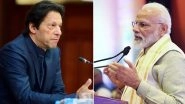 Imran Khan Dials PM Narendra Modi, Congratulates Him on Landslide Win in Lok Sabha Elections 2019