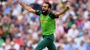 Imran Tahir Becomes the First Spinner to Bowl the First Over of a World Cup During CWC 2019 Opening Game Between England and South Africa