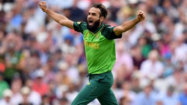 Imran Tahir Becomes the First Spinner to Bowl the First Over of a World Cup During CWC 2019 Opening Game Between England and South Africa