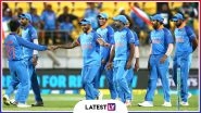 Schedule of Team India at ICC Cricket World Cup 2019: List of Indian Team&rsquo;s Matches, Time Table, Date, Venue and Squad Details