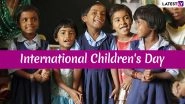 International Children's Day Date: History and Significance of the Day That Celebrates Children and Highlights Their Issues