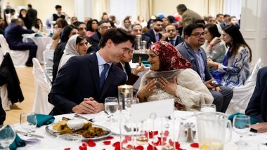 Ramadan 2019: Justin Trudeau Attends Iftar Hosted by Milton Muslims, View Pictures